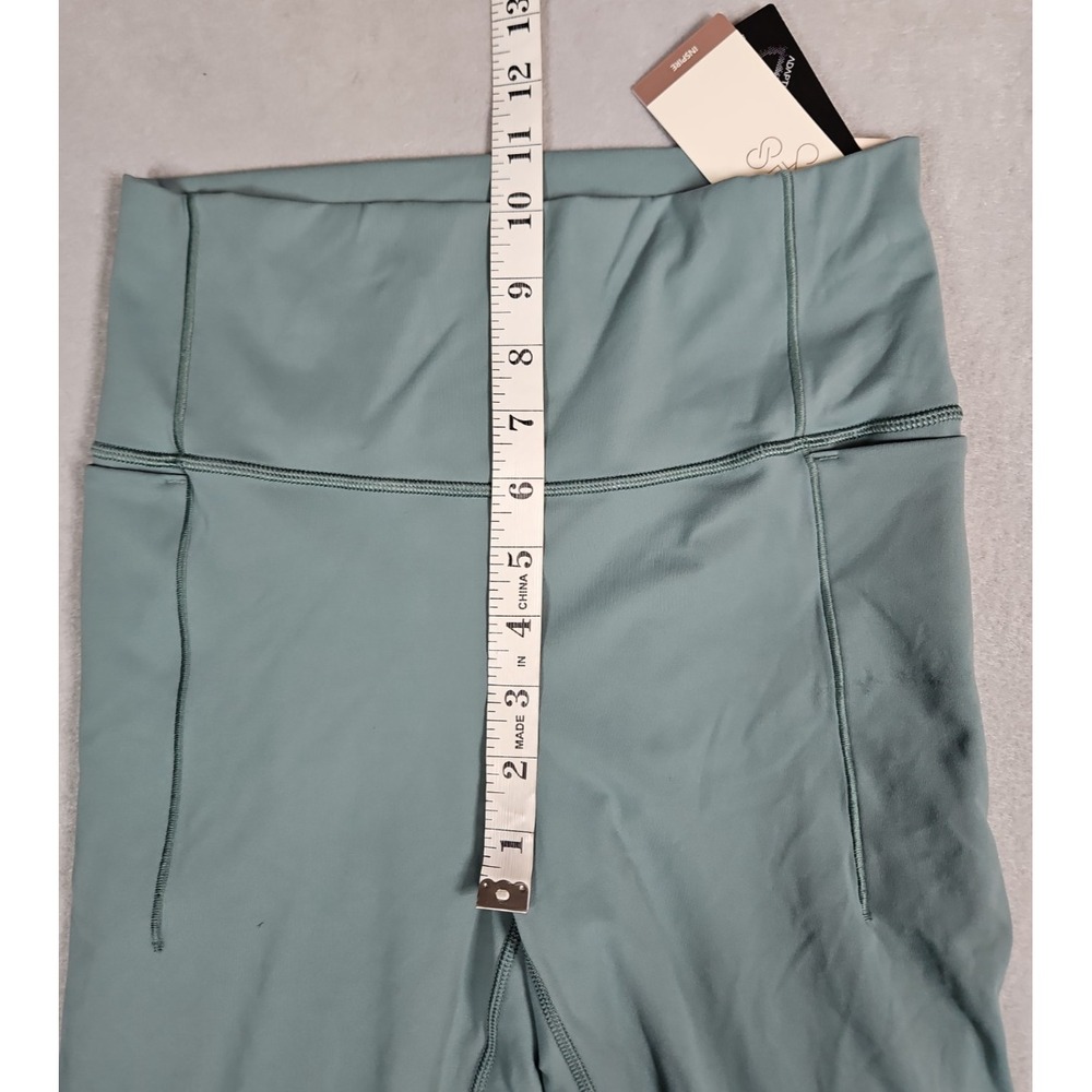 Calia Womens Green Inspire High Rise 7/8 Leggings Size Medium NWT - Picture 9 of 12
